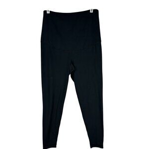 Isabel Maternity Ingrid & Isabel Leggings Size L Womens Black Full Panel